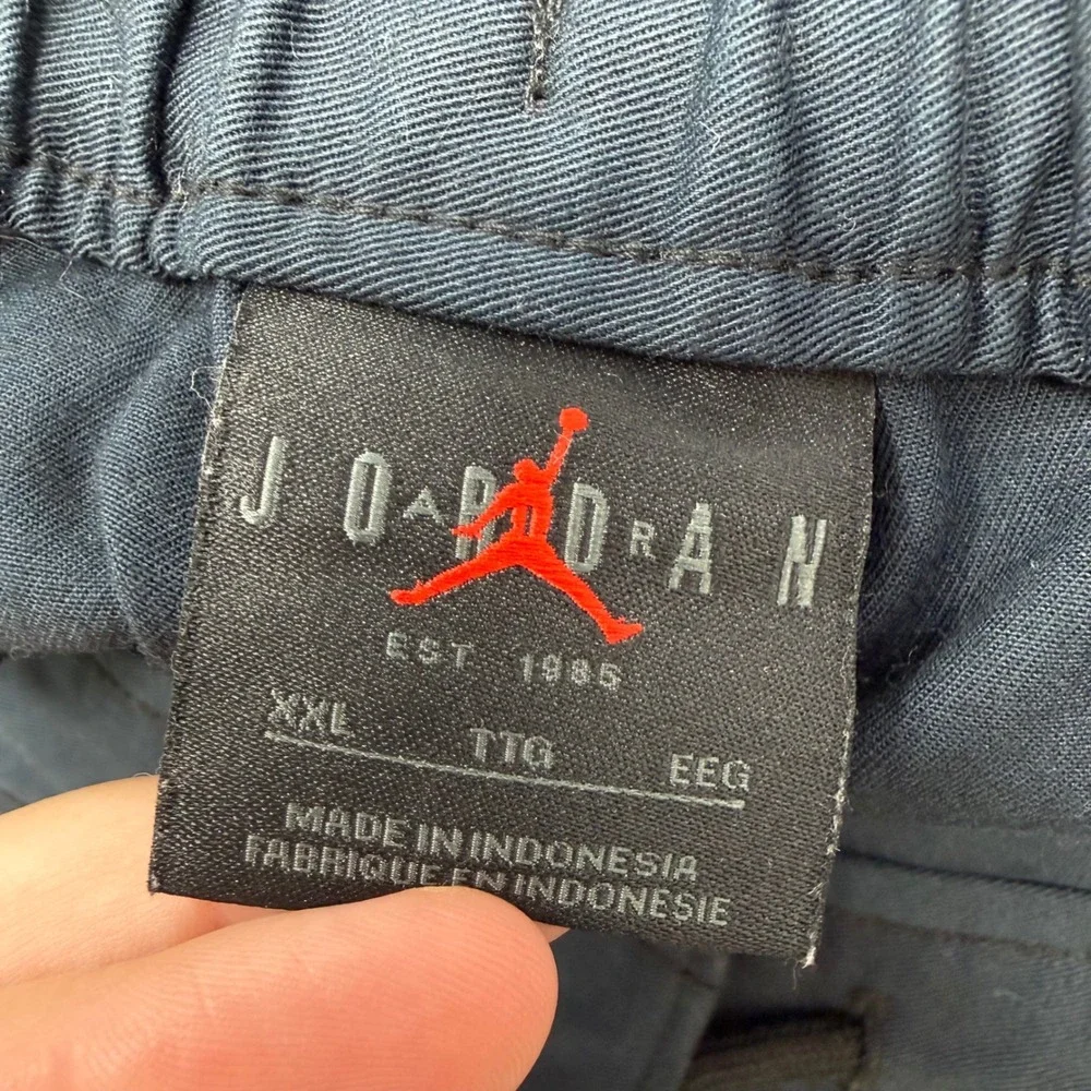 Jordan Flight Mens Cargo Pants Navy Blue DQ7342-010 Size 2XL Utility Streetwear